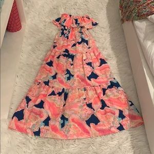 Lilly Pulitzer Multicolored Maxi Dress